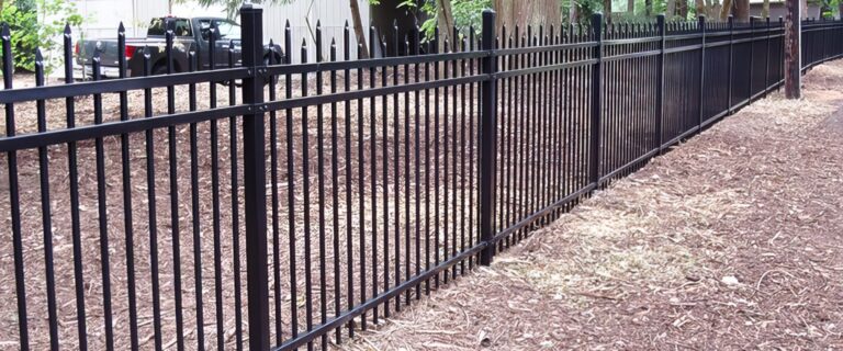 ornamental iron fence