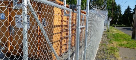 chain link fence