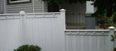 vinyl fence