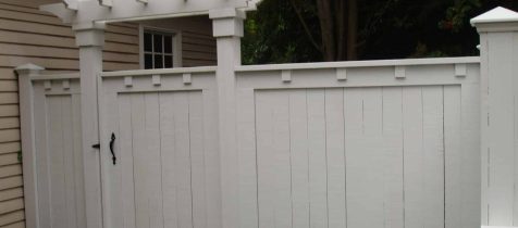 vinyl fence