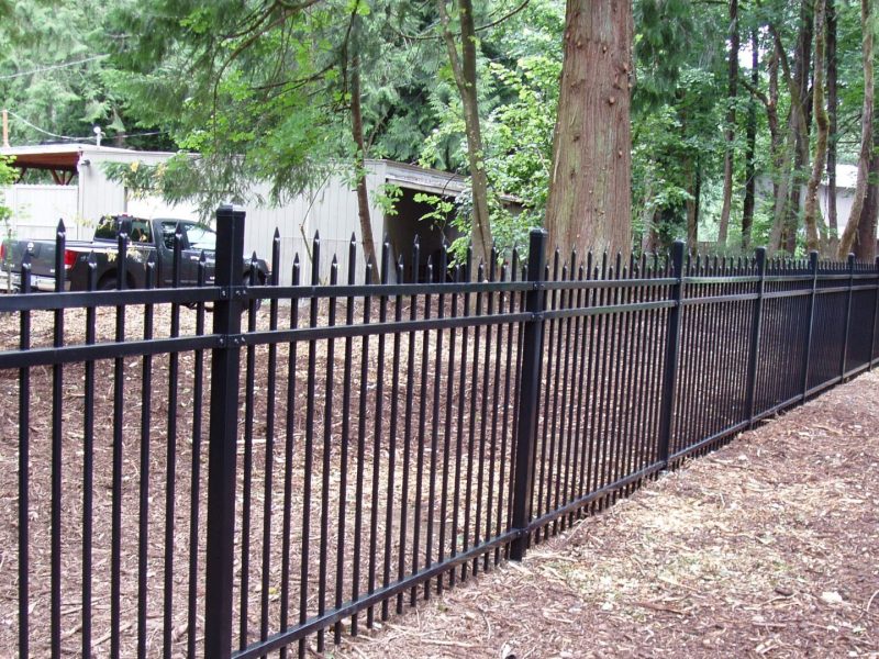 ornamental iron fence